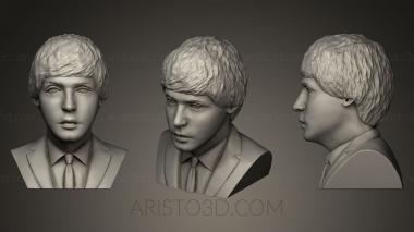 Busts and bas-reliefs of famous people (BUSTC_0482) 3D model for CNC machine